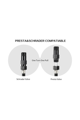 Yunboo Alüminyum Bisiklet Hava Pompası 120psı Manometreli Dikey Tip Outdoor Emerjans Tamir Aleti