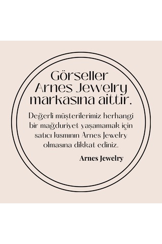 Arnes Jewelry Çelik Çeyrek Altın Takılabilen Kelepçe Bileklik