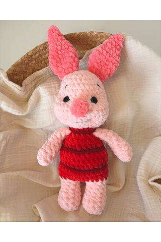 Winnie The Pooh-piglet Peluş Oyuncak Pembe
