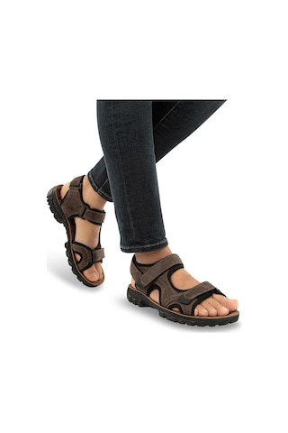 Muya Taurus Anatomik Erkek Sandalet Kahverengi 41 Kahverengi