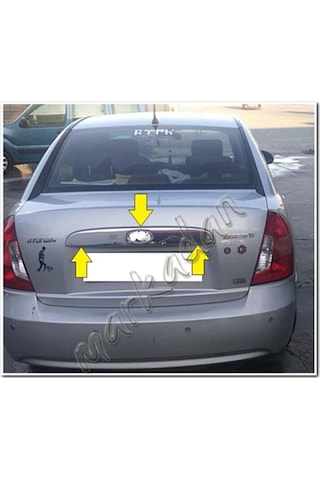 Db Chrome Hyundai Accent Era Krom Bagaj Çıtası 2005-2011 P.Çelik N11.3506