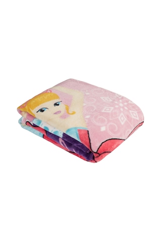 Aksu Tek Kişilik Vizon Battaniye Balerina Fuşya