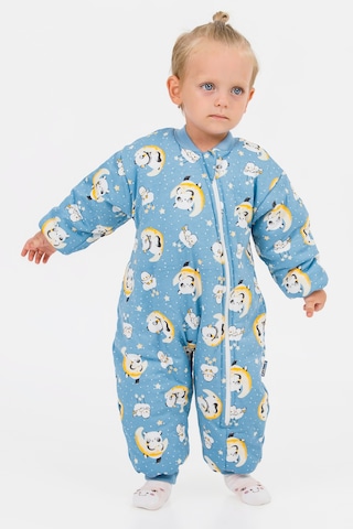 Babymod Elyaf Dolgulu 2,5 Tog Kız /erkek Çocuk Uyku Tulumu Desenli Mavi