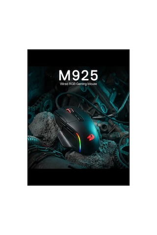 Vıper M925 24000dpı,paw3311,1000hz Anket Hızı Kablolu Oyuncu Mouse