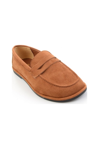 Taba Kadın Loafer Ayakkabı K01606034372