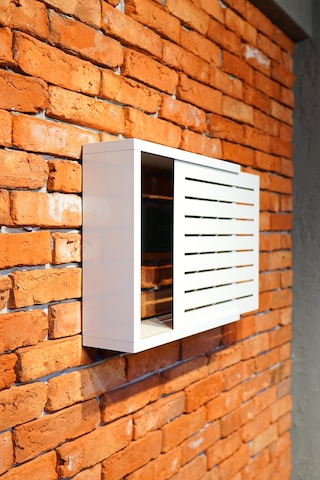 Modem Saklama Kutusu Sürgülü Yana Açılır 35 X 40çizgili Beyaz