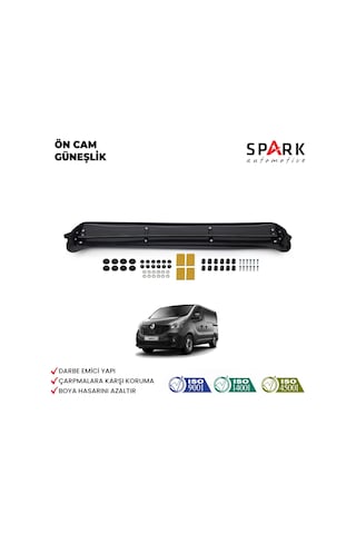 Renault Trafic 2014-2019 Yıl Aralığı Uyumlu Ön Cam Güneşliği