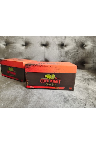 Coco Night Küp Nargile Kömürü 2 KG 27 MM