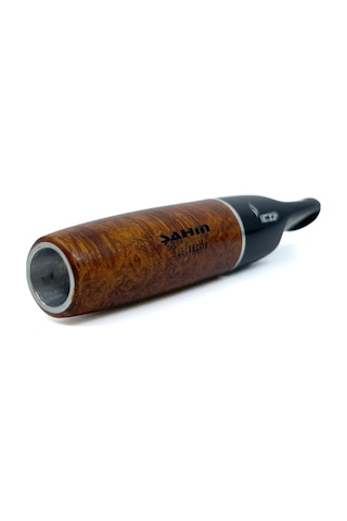 Şahin 9 Mm Filtreli Toscanello-backwoods Gül Kökü Briar Puro Ağızlığı - 2607
