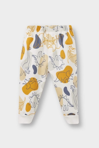 Defacto Erkek Bebek 2li Takım Dinozor Baskılı Sweatshirt Eşofman Altı F0216a525auer42 Ekru