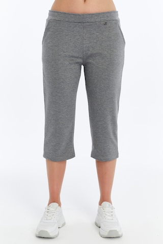 Kadın Kapri Gri Büyük Beden Eşofman Altı K-225 Gri
