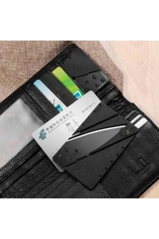 2 Adet Kredi Kartı Şeklinde Bıçak Renkli