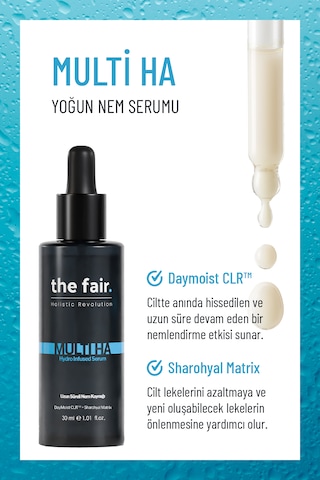 The Fair MultiHydro Infused Hyalüronik Asit Nemlendirici Cilt Bakım Serumu