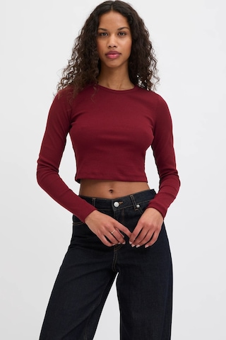 Jack & Jones Jxfeline Kadın Tişört Kirmizi