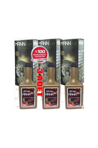 Mannbor Boron Teknoloji Dizel Mazot Yakıt Katkısı 250Ml X3 Adet N11.19