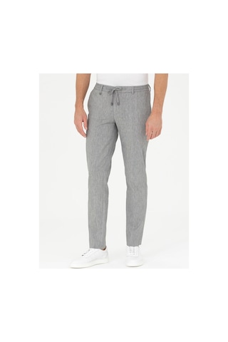 Pierre Cardin Gri Ex. Slim Fit Keten Karışımlı Kumaş Pantolon 50284934-vr024 Gri - Vr024