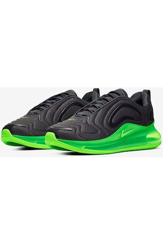 Nike Air Max 720 Black Volt Ao2924-018 Spor Ayakkabı Çok Renkli