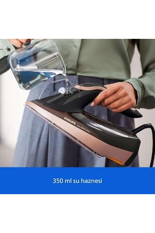 Philips Azur 8000 Serisi 3000 Watt Buharlı Ütü Dst8070/80 Kireç Önleme Özelliği İle Güçlü