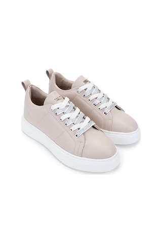 Tamer Tanca Kadın Vegan Vizon Sneakers & Spor Ayakkabı 1009 117 Bn Ayk Y25 A.vızon Vizon