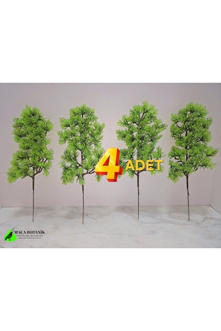 Yapay Bonsai Dalı 4 Adet Yeşil