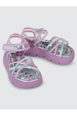 Civil Girls Kız Çocuk Sandalet 26-30 Numara Lila LILA