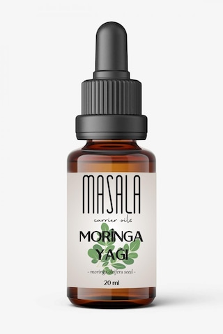 Masala Moringa Yağı 20 ML Soğuk Pres Moringa Carrier Oil