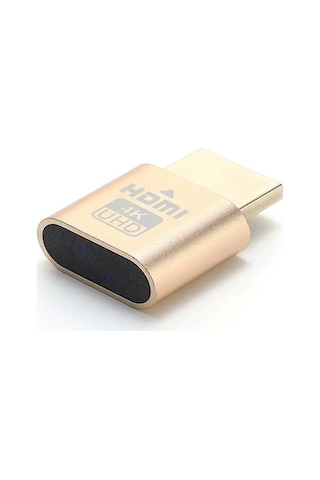 5245 Hdmi 4k Uhd Dummy Plug Minning Bitcoin Sanal Monitör Ekran
