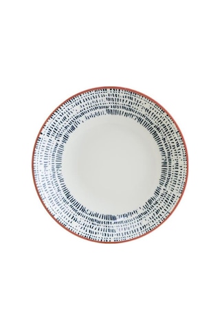 Bonna Blue Pino 24 Parça Yemek Seti Çok Renkli