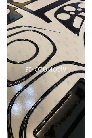 Chevrolet Aveo 2012 - 2013 Maun Kaplama Seti Piano Black Renk