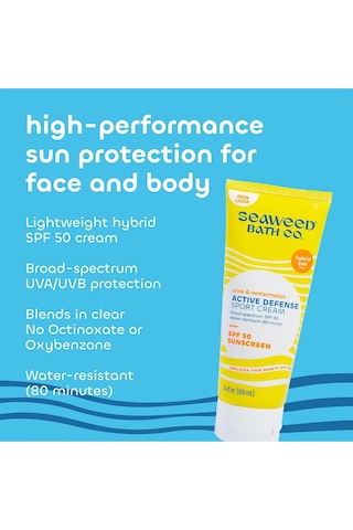 Seaweed Bath Co. Güneş Kremi SPF50 100 ML