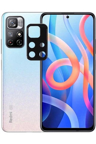 Xiaomi Redmi Note 11t 5g Zore 3d Kamera Camı Siyah