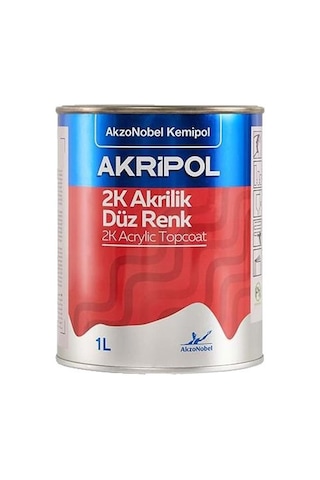 AkzoNobel Akripol 2k FİAT Fİ210 BEYAZ Akrilik Sonkat Oto Boyası 1
