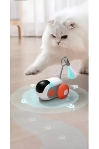 Uzaktan Kumandalı Robot Kedi Oyuncağı Açık Lila