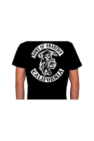 Sons Of Anarchy California Logo Tişört Unisex T-shirt 001