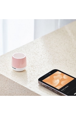 Lexon X Pantone Mino + Bluetooth Hoparlör Açık Pembe