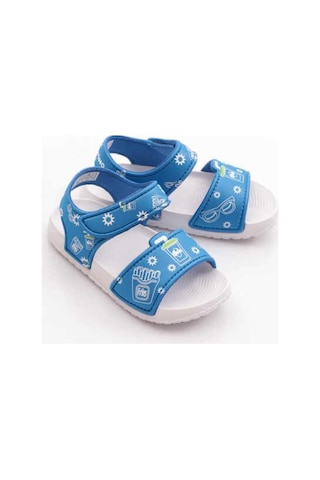 Pepino Py25-1980 Hafif Cırtlı Patik Çocuk Sandalet Saks