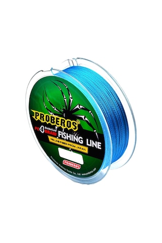 Sones 2 Adet Proberos 4 Düzenlenmiş 100m Güçlü At Olta Misinası, Misina Numarası: 2.0 / 25lb Mavi