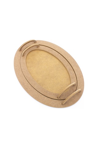 Na Neşeli Ahşap Oval Sunum Tepsi Takımı Ahşap Kulplu Servis Sunum Tepsisi Ham Ahşap Boyama Tepsi Boyama Ahşap Boyası Takımtepsi