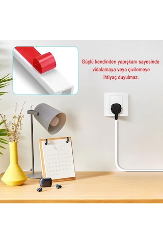 Greentech Esnek Kablo Kanalı Krem / Gt-kk12