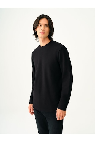 Loft Regular Fit Erkek Tshirt U.kol Lf2036600 Q1.v1 Siyah