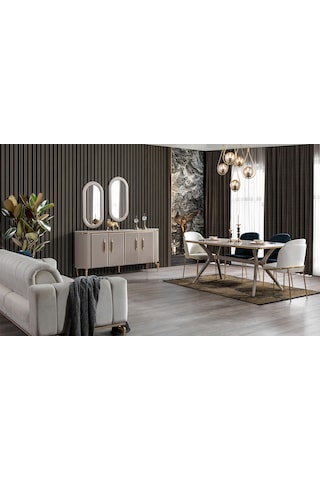 Zümrüt Yemek Odası Takımı