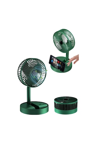 Mey Najmaddin Katlanabilir Usb Şarjlı Masaüstü Soğutucu Mini Fan Telefon Tutucu Najmaddin