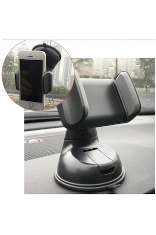 Araç İçi Torpido Ve Cam Vakumlu Kısa Boy Telefon Tutucu 5492 Çr