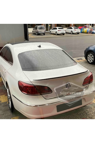Volkswagen Passat CC 2009-2016 Bagaj Üstü Spoiler Çıtası Piano Black Parlak Siyah (00) (ŞüsCarOto Aksesuar)