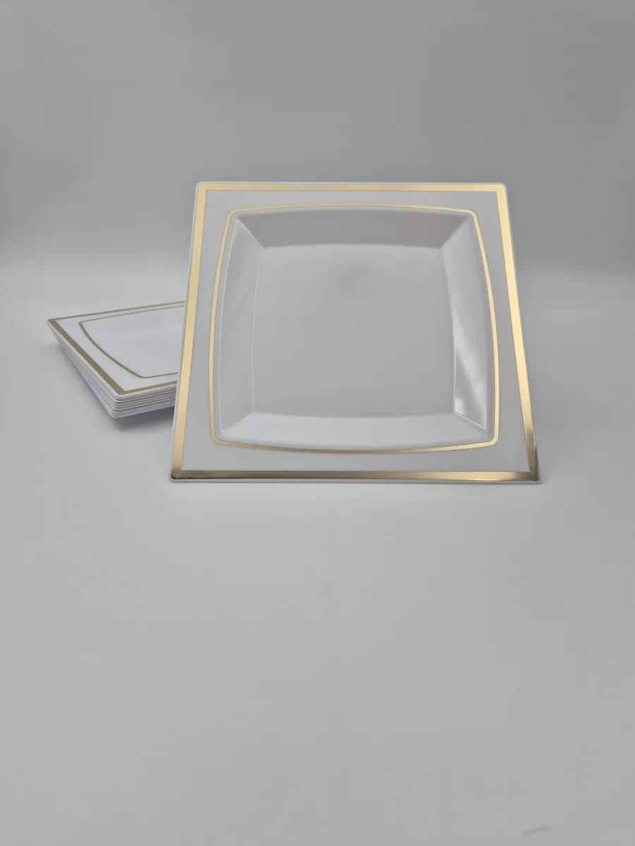 Odnorazovaa Posuda Dla Prazdnika Tek Kullanımlık Tabak Seti, 10'lu 334597566 100 adet