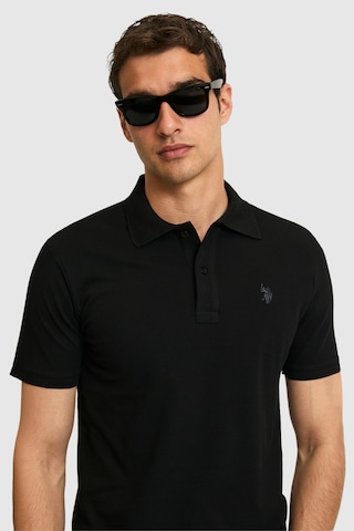 U.s. Polo Assn. Erkek Siyah Tişört Basic 50322347-vr046