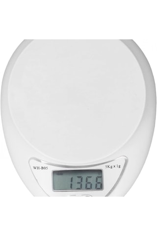 B-05 Dijital Mutfak Terazisi 5kg / 1gr Hassas Tartı Kilo Ölçer