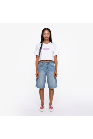 Vans Y2k Boho Relax Crop Kadın Beyaz T-shirt Vn000xdywht1 2800324