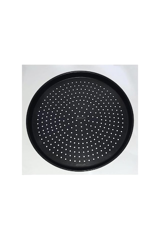 40cm Delikli Alüminyum Granit Pizza Tavası Yapıştırmaz Sığ Kenar Eniyi Pizza Pişirme Fırın Tepsisi Sku: Smgstka559cc9f18 Ahşap