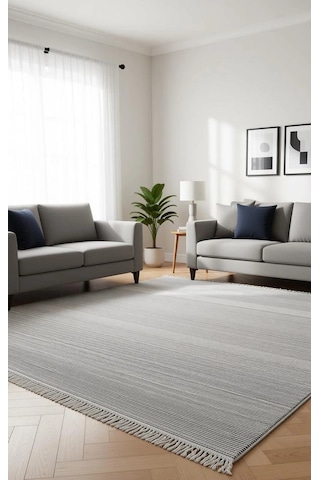 Dinarsu Halı 160x230 Electra Koleksiyonu 64874-095 Gri
